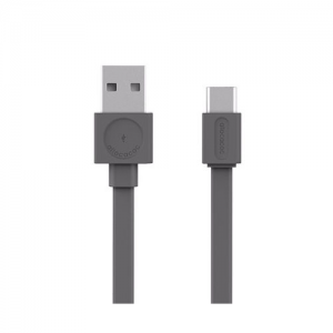 Allocacoc USB kabel USB-C grijs