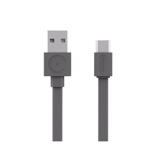 Allocacoc USB kabel USB-C grijs