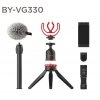 Boya BY VG330 Vlogging kit with BY-MM1 and smartphone holder
