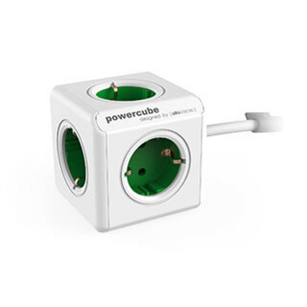 Allocacoc PowerCube Extended Green 1