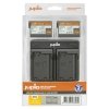 Jupio Value Pack: 2x Battery EN-EL15B 1700mAh + USB Dual Charger