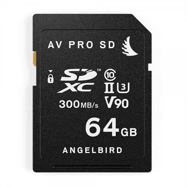 Angelbird Geheugenkaart AVpro SDXC UHS-II V90 64GB