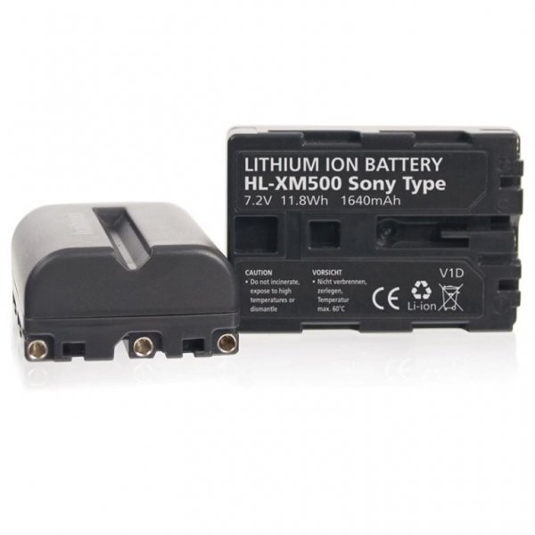 Hahnel HL-XM500 accu voor Sony NP-FM500