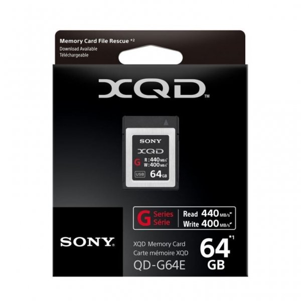 Sony XQD high speed 64gb R440 W400