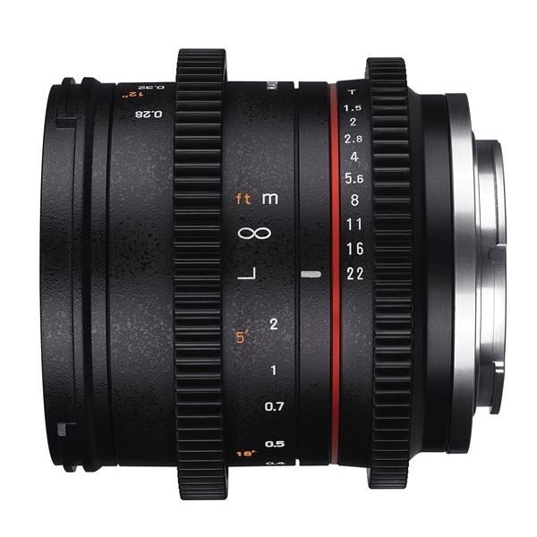 Samyang 21mm T1.5 cine ED AS UMC CS Canon EF-M
