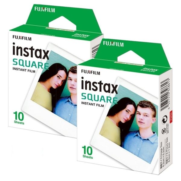 Fujifilm Instax Square Film Kleur 10 duo-pack