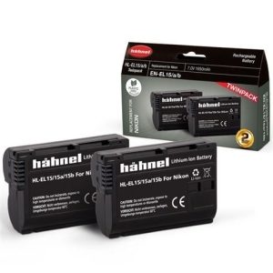 Hahnel Accu HL-EL15HP 2 pak voor o.a Nikon Z6