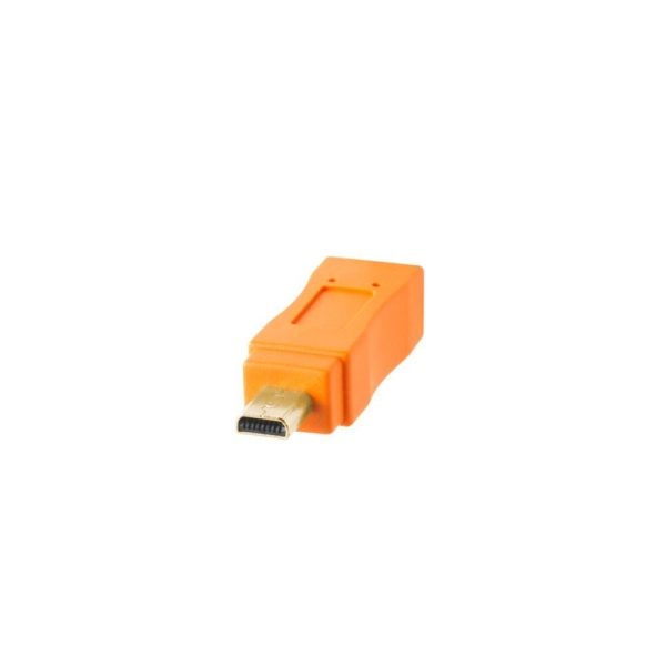 Tether Tools TetherPro USB 2.0 A to Mini-B 8 pin 15 ORG