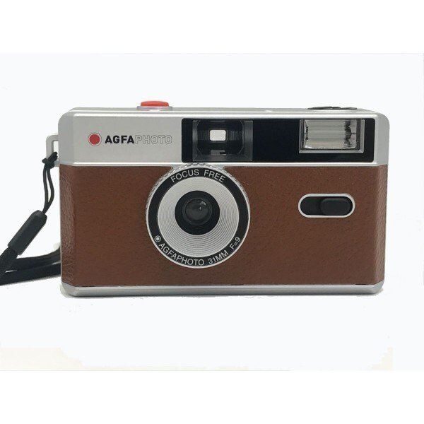 AgfaPhoto Navulbare Analoge Camera 35mm (Bruin)