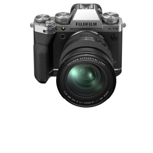 Fujifilm Systeemcamera X-T5 + Fujinon XF standaardlens 16 - 80 mm Zilver