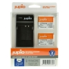 Jupio Value Pack: 2x Battery Li-90B/Li-92B 1270mAh + USB Single Charger