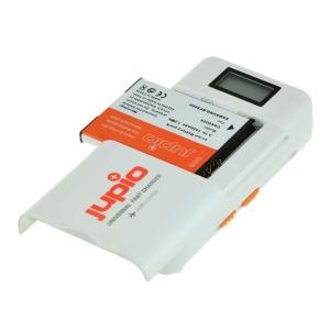 Jupio Universal Fast Charger LCD version (Li-ion + AA/AAA + 2.1 Ah USB / World Edition)