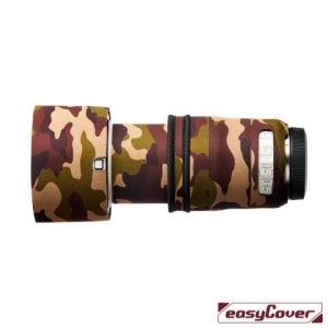 easyCover Lens Oak voor Canon RF 70-200 mm f/4.0 L IS USM Bruin Camouflage