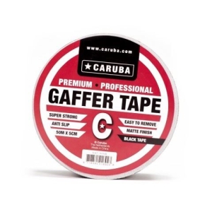 Caruba Gaffer Tape 50 m x 5 cm Zwart