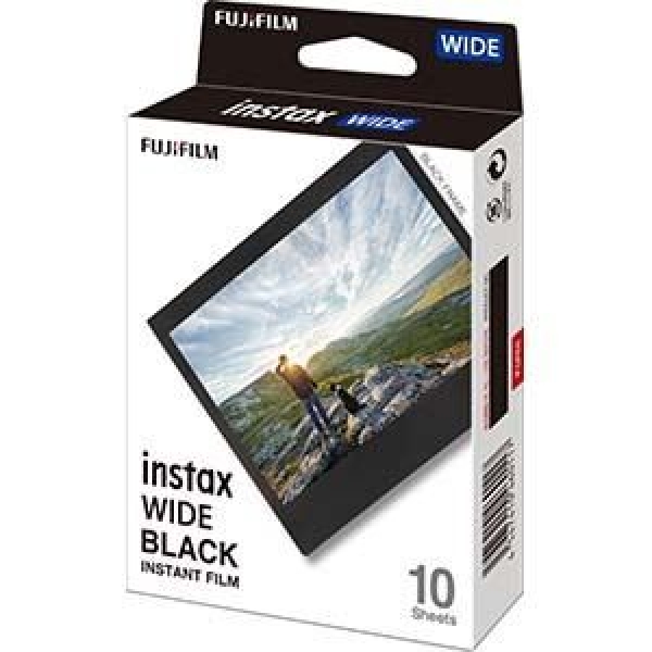 Fujifilm Instax Wide Film Kleur Zwart Frame