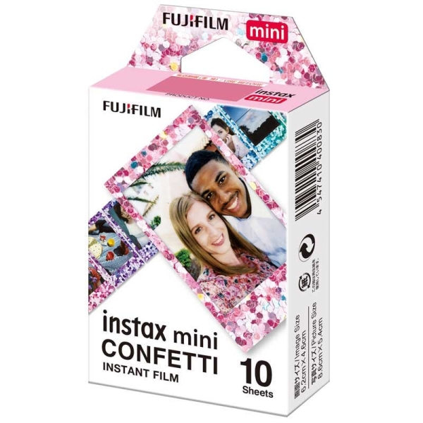 Fujifilm Instax Mini Film Kleur confetti