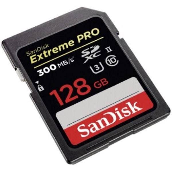 SanDisk SDHC Extreme PRO UHS-II 128 GB