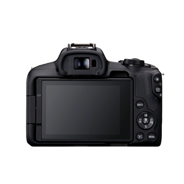 Canon systeemcamera EOS R50 ZWART + RF-S Standaardlens 18 - 45 mm IS STM + RF-S Telelens 55 - 210 mm F/ 5 - 7.1 IS STM - kit