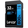 Lexar SDXC Blue Series UHS-I 800x 32GB V30