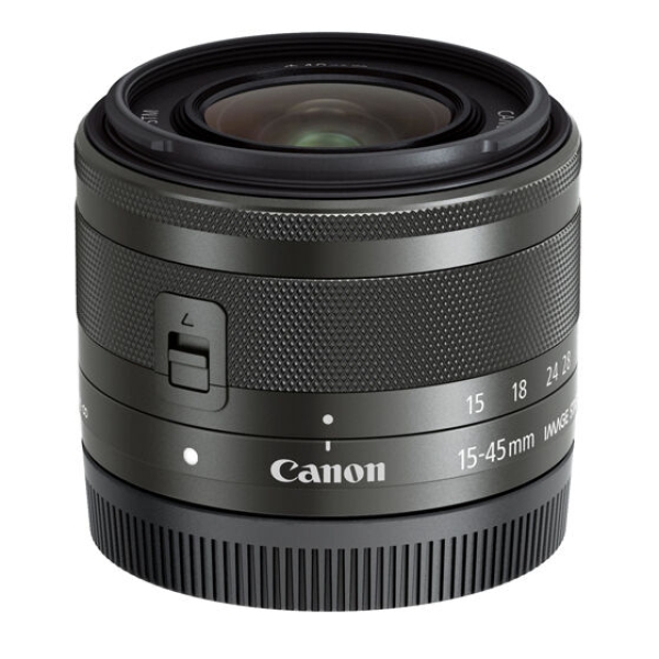 Canon EF-M mount standaardlens 15 - 45 mm f/3.5-6.3 IS STM BK ( Bulk )
