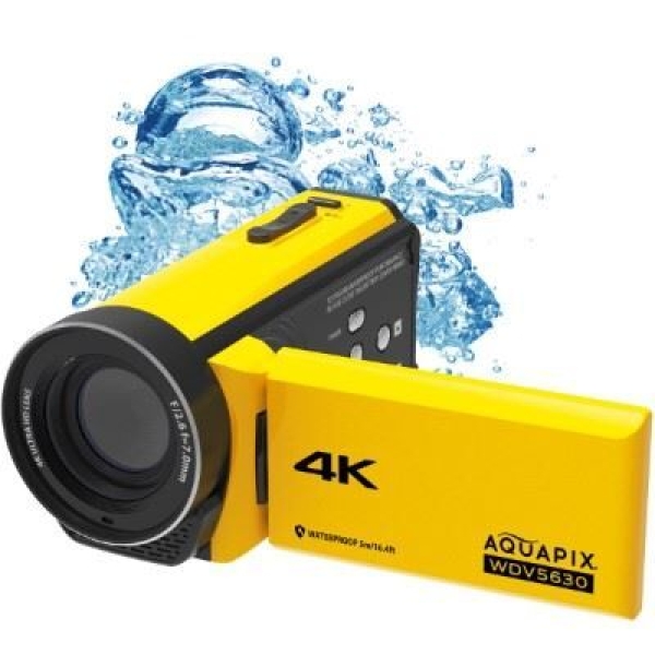 Easypix Onderwatercamera Aquapix WDV5630 Geel