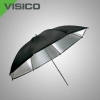 Visico Paraplu Dual-Duty UB-006S Zwart / zilver 90 cm