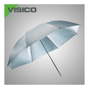 Visico Paraplu Wit / zilver 90 cm