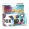 Fujifilm Wegwerpcamera Quicksnap Flash 27 10-pak