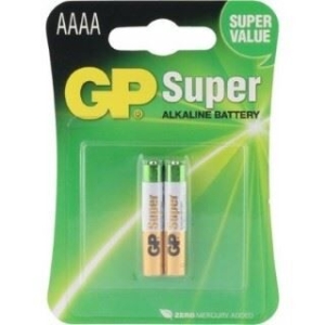 GP Batterij AAAA Super Alkaline blister 2