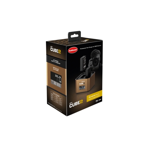 Hahnel Acculader Pro Cube 2 DSLR (voor Olympus)
