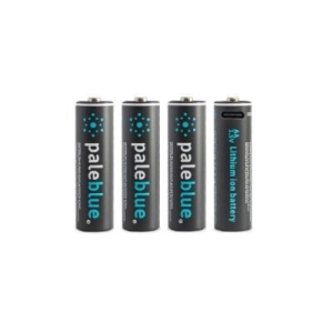 Pale Blue Batterij AA Li-Ion Oplaadbaar USB-C
