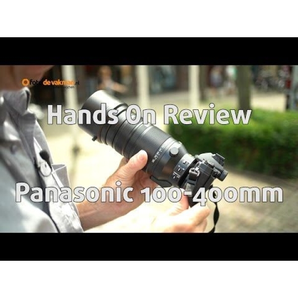 Panasonic H-RS100400E Leica 100-400 mm/f4.0-6.3 Black