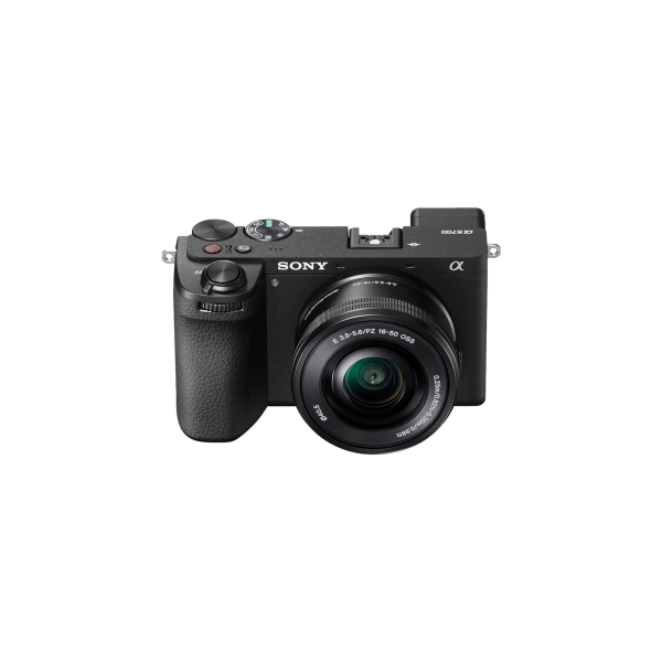 Sony Systeemcamera A6700B + E-mount Standaardlens 16 - 50 mm Zwart