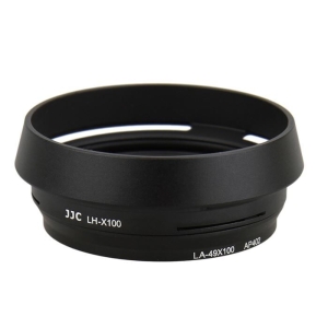JJC LH-JX100 Zonnekap Zwart (voor Fujifilm Finepix)