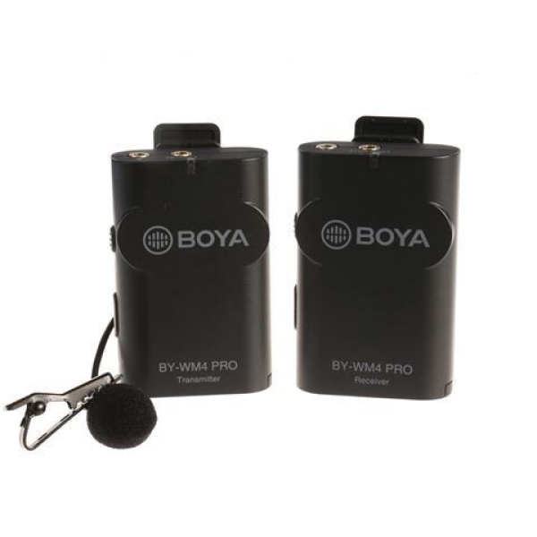 Boya Lavalier Microfoon 2.4 GHz Duo Draadloos BY-WM4 Pro-K1