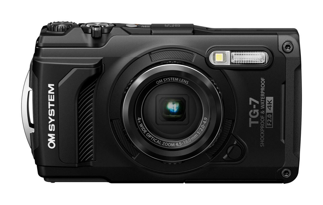 OM SYSTEM Compactcamera TG-7 Zwart