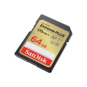 SanDisk Extreme Plus 64GB SDHC Memory Card 80MB &&&