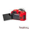easyCover Bodycover voor Canon R7 Rood