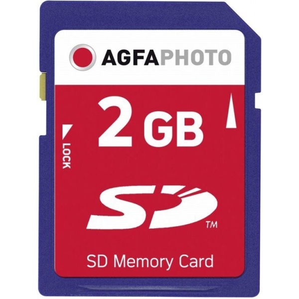 Agfa Photo Geheugenkaart SD 2GB 133x Premium