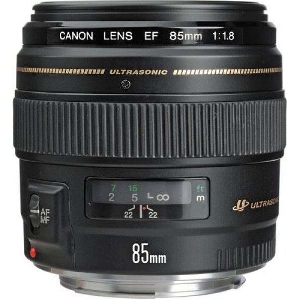 Canon EF-mount Portretlens 85 mm f/1.8 USM