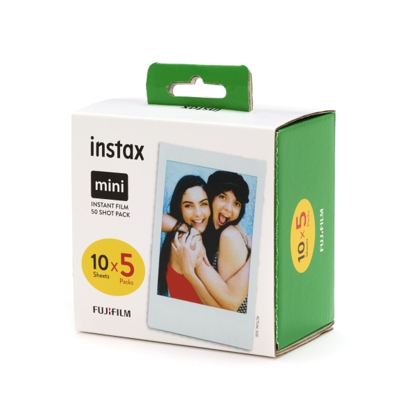 Fujifilm Instax Mini Film Kleur 50 Pk