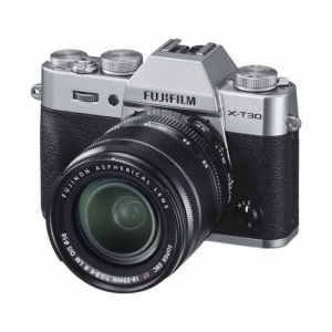 Fujifilm Systeemcamera X-T30 II Zilver + Fujinon XF standaard zoom lens 18-55 mm F2.8-4.0 R LM OIS